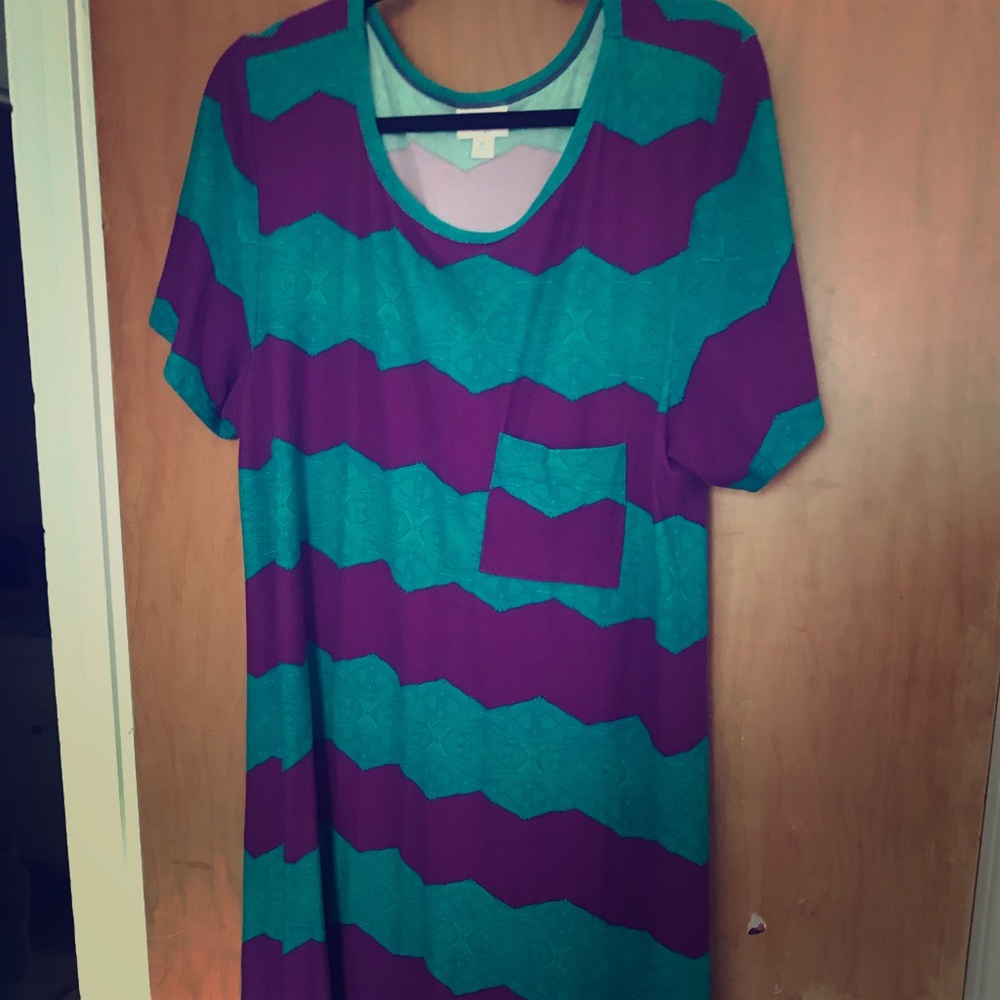 LEGGINGS MATERIAL Lularoe Carly XL EUC